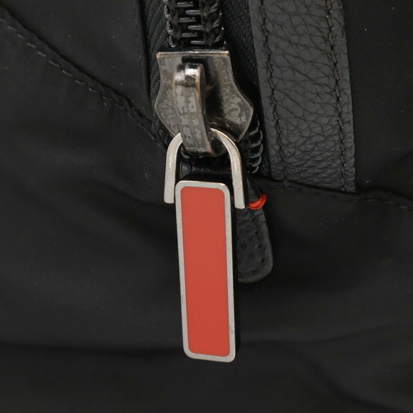 Christian Louboutin Buckle Backpack Studded Black Red - Picture 4 of 8